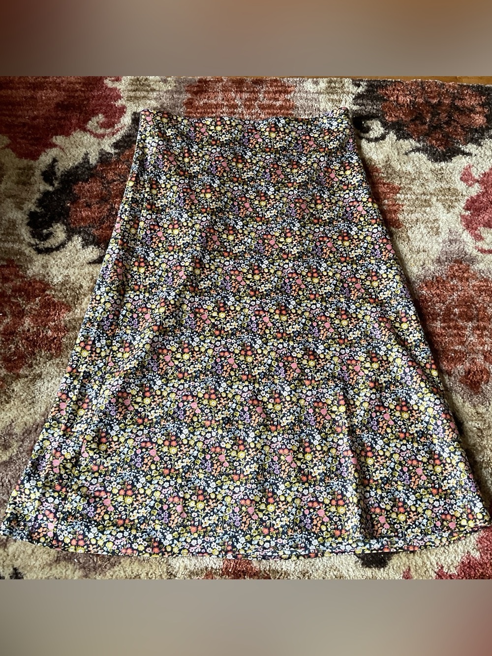 Floral Midi Skirt